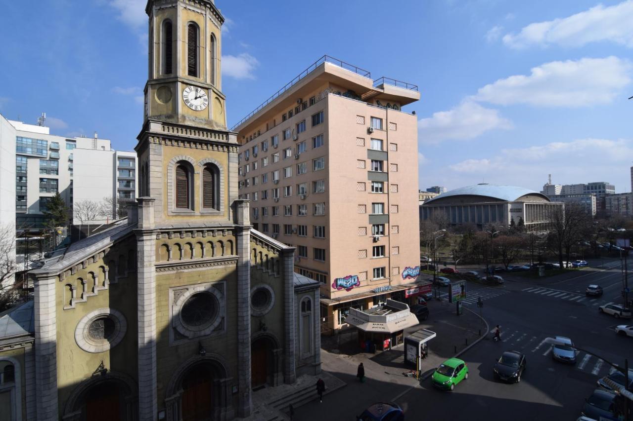 Resedinta Luterana Apartment Букурещ Екстериор снимка